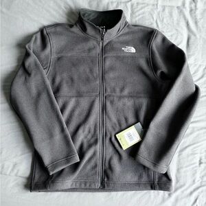 The North Face Gordon Lyons Black Heather Full-Zip Fleece